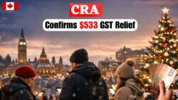 $533 GST/HST Relief Coming December 20, 2025: CRA Announces Final Deposit Date for Eligible Recipients Nationwide