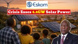 Eskom Crisis Eases: 4.4GW of Solar Power Lights Up Homes Abandoning the National Grid!