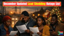 SA Braces for Extended Stage 4 Load Shedding: Check December Updated Outage List