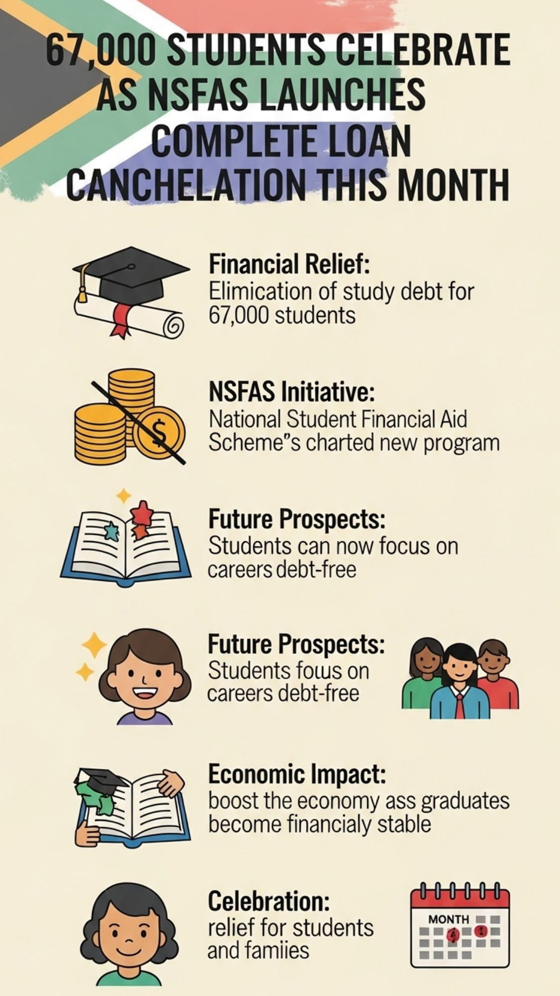 NSFAS Cancels Loans For 67,000