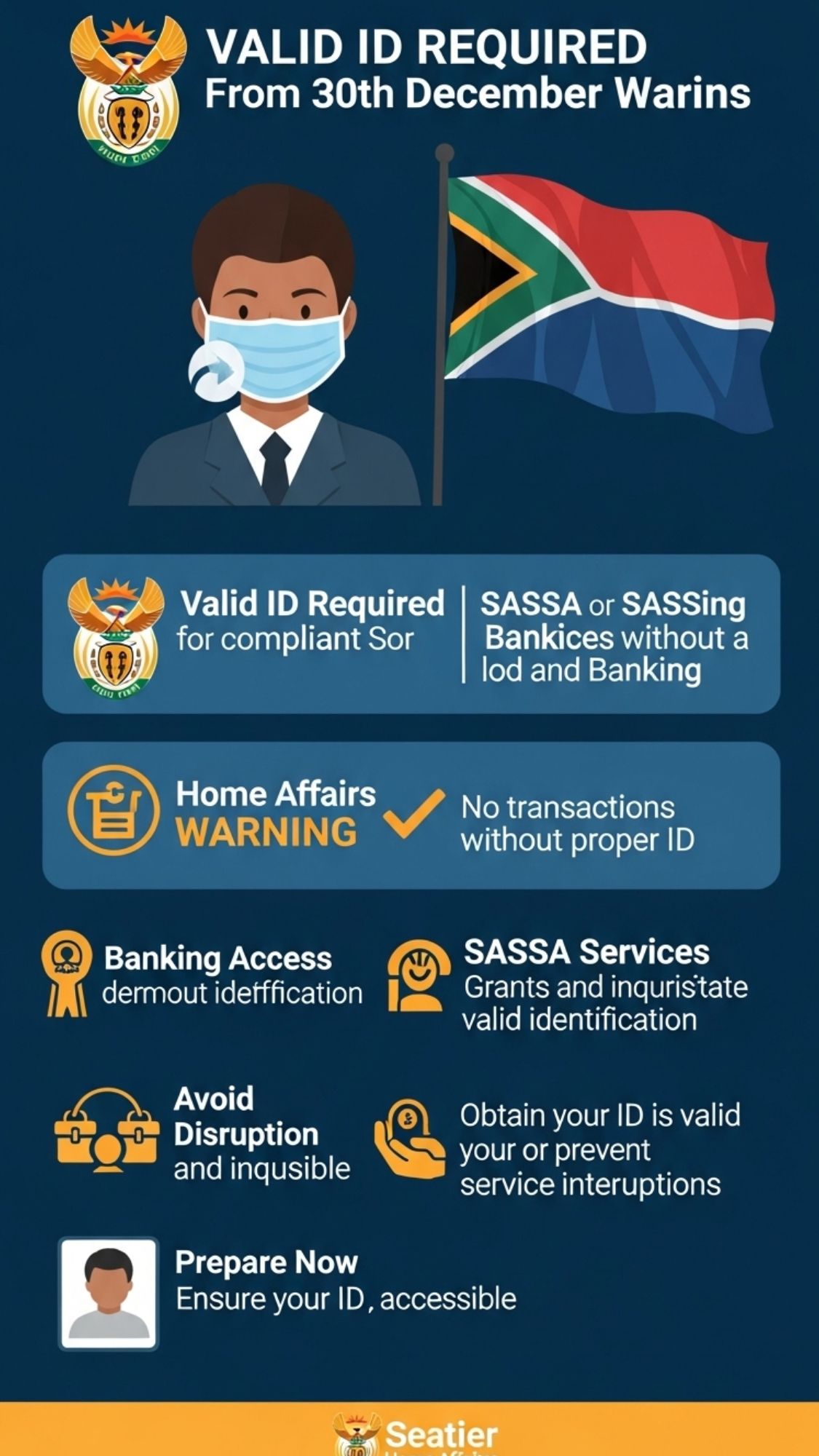  No SASSA or Bank Access 