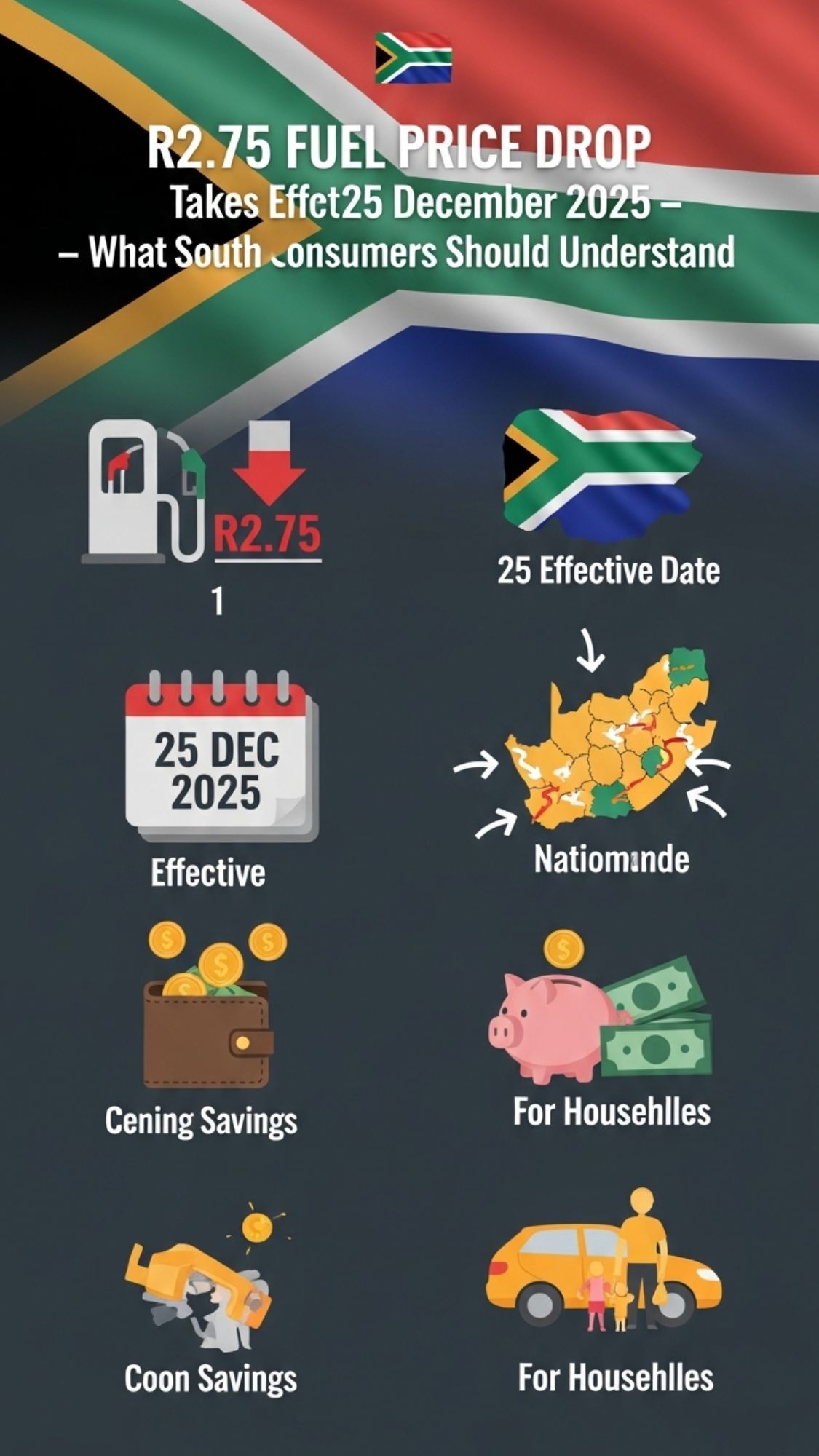 R2.75 Fuel Price Drop Effect