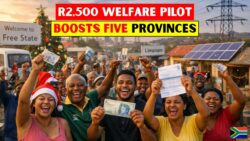 Exciting Welfare Pilot Launch: R2,500 Plus Free Utilities for 5 Provinces from January 1, 2026