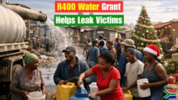 R400 Water Grant Now Available: December Initiative Supports Leak Victims in Municipal Areas!
