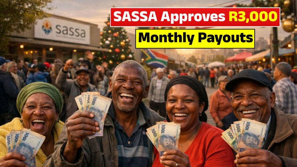 SASSA Approves R3,000 Monthly Payouts
