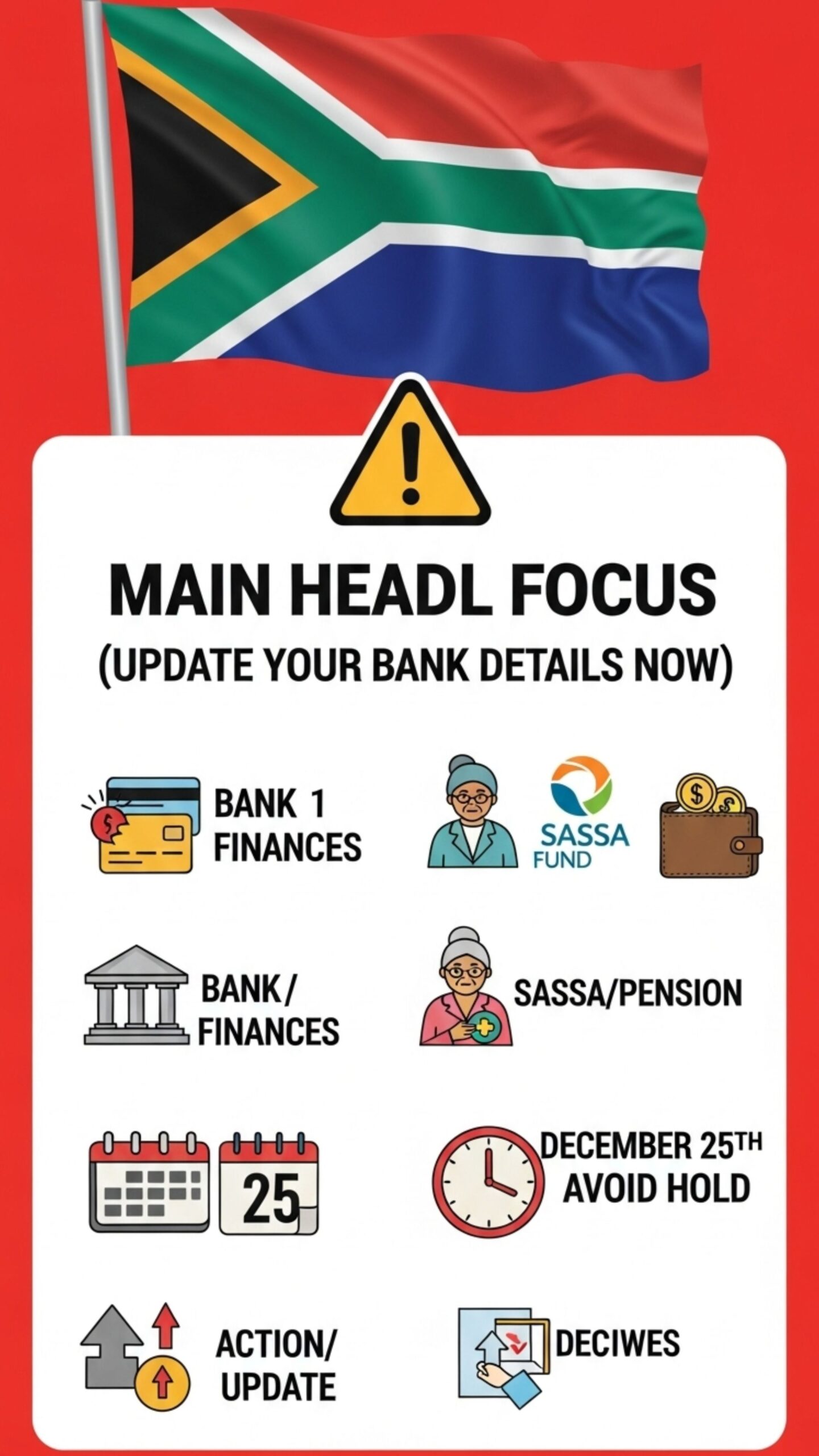 SASSA Bank Detail Updates