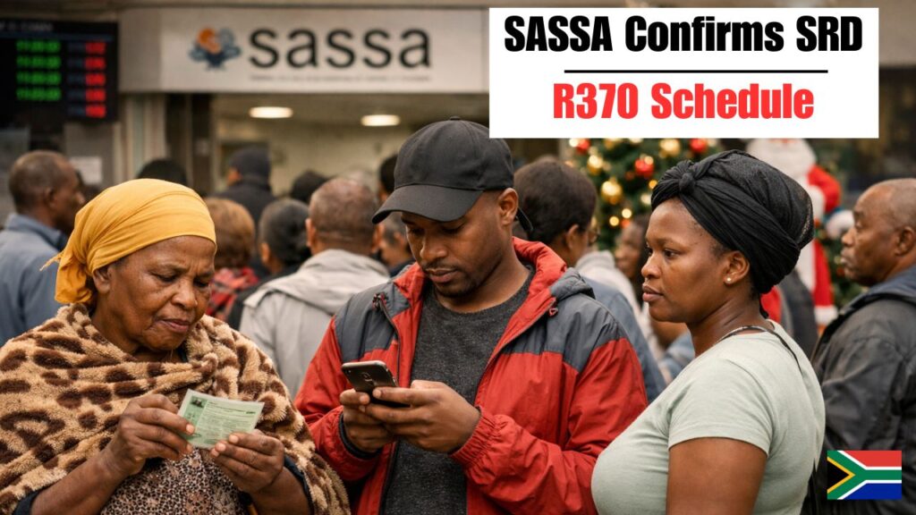 SASSA Confirms December SRD Schedule: