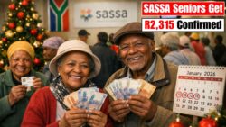 SASSA Confirms R2,315 Grant Payment for Seniors This Week – January 2026 Timeline Revealed