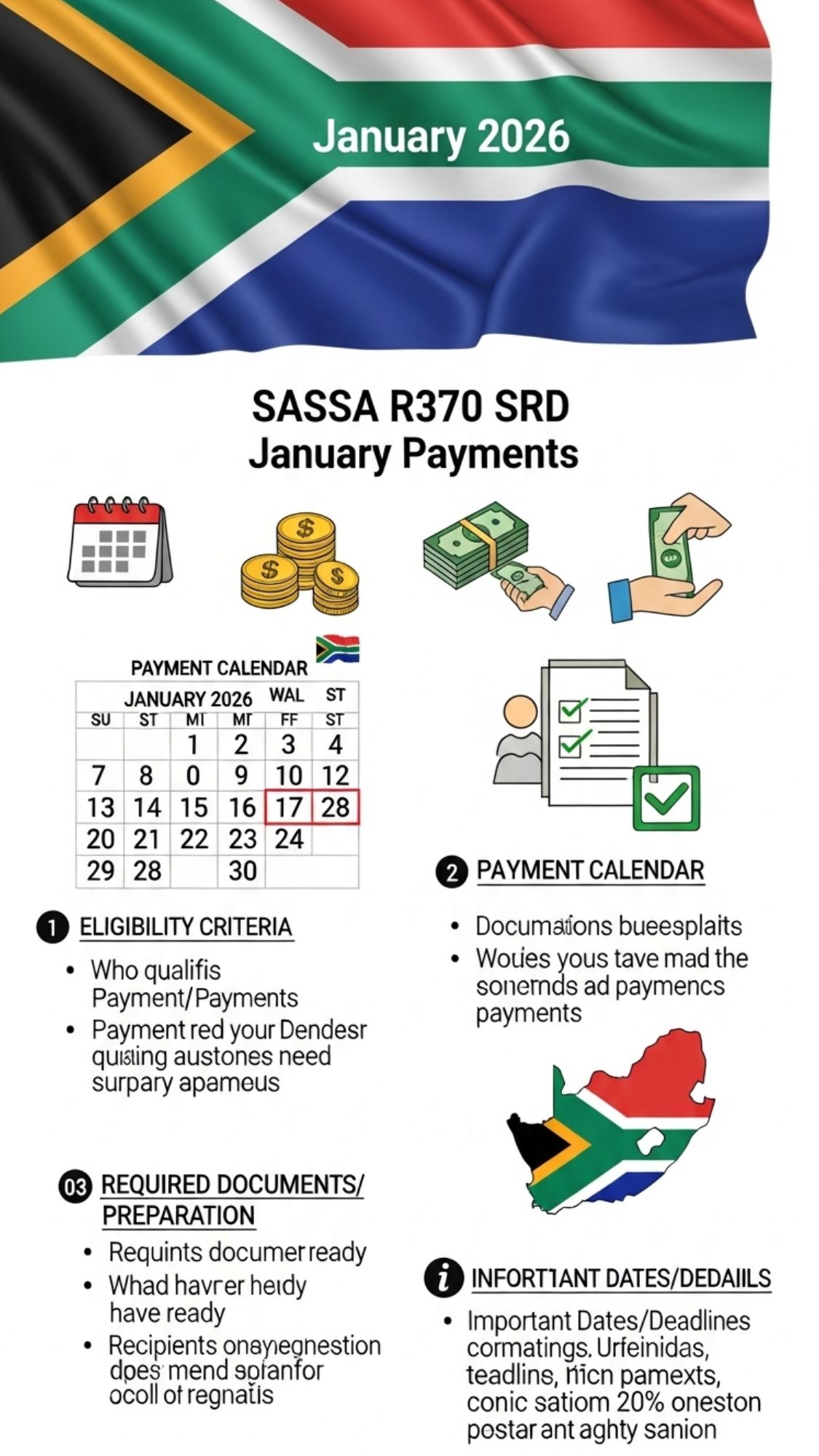 SASSA Full Payday Calendar