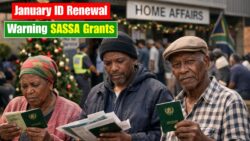 SASSA Grant Holders Face Service Suspension: Renew Your ID by 5 January 2026 Deadline
