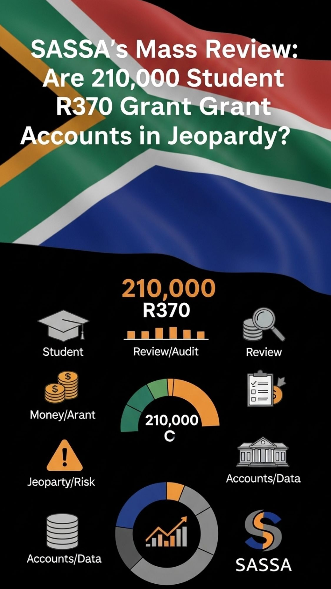 SASSA Mass Review 210,000 R370