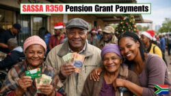 Weekly SASSA Grant Schedule Published Ahead of 21 December – Beneficiaries to Receive Pension, Disability, and R350 Payments