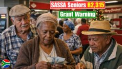 R2,315 Grant Credited on December 30: Why SASSA Advises Seniors to Hold Off on Withdrawals
