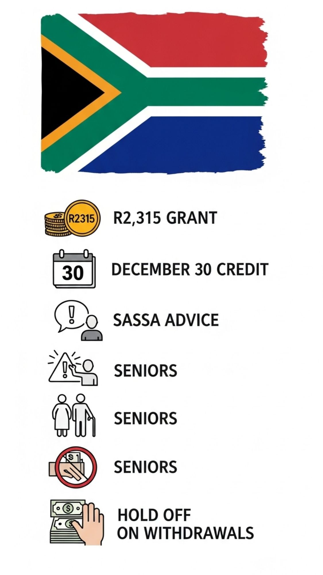 SASSA Seniors R2,315 Grant