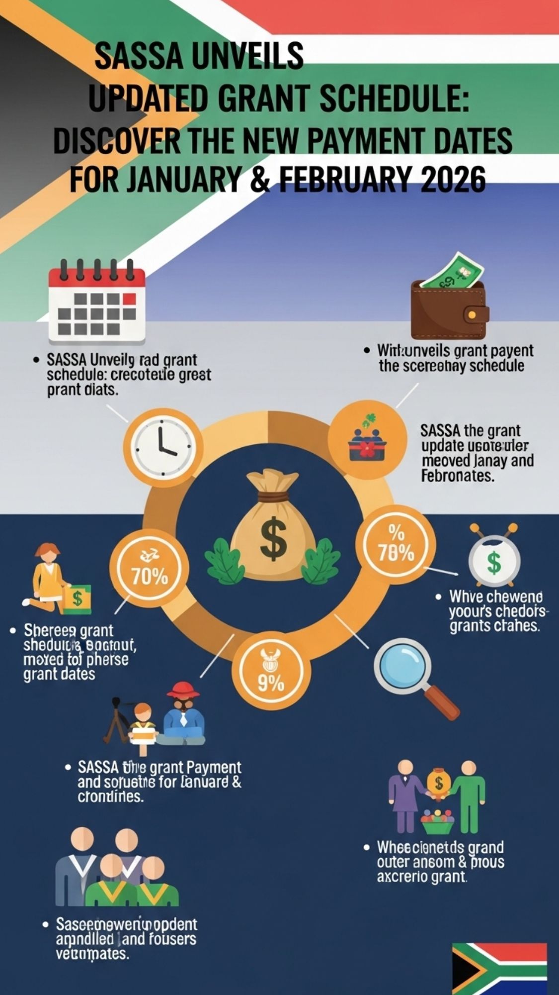 SASSA Unveils Updated Grant Schedule
