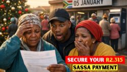 5 January 2026 : Avoid This Mistake to Secure Your R2,315 SASSA Payment