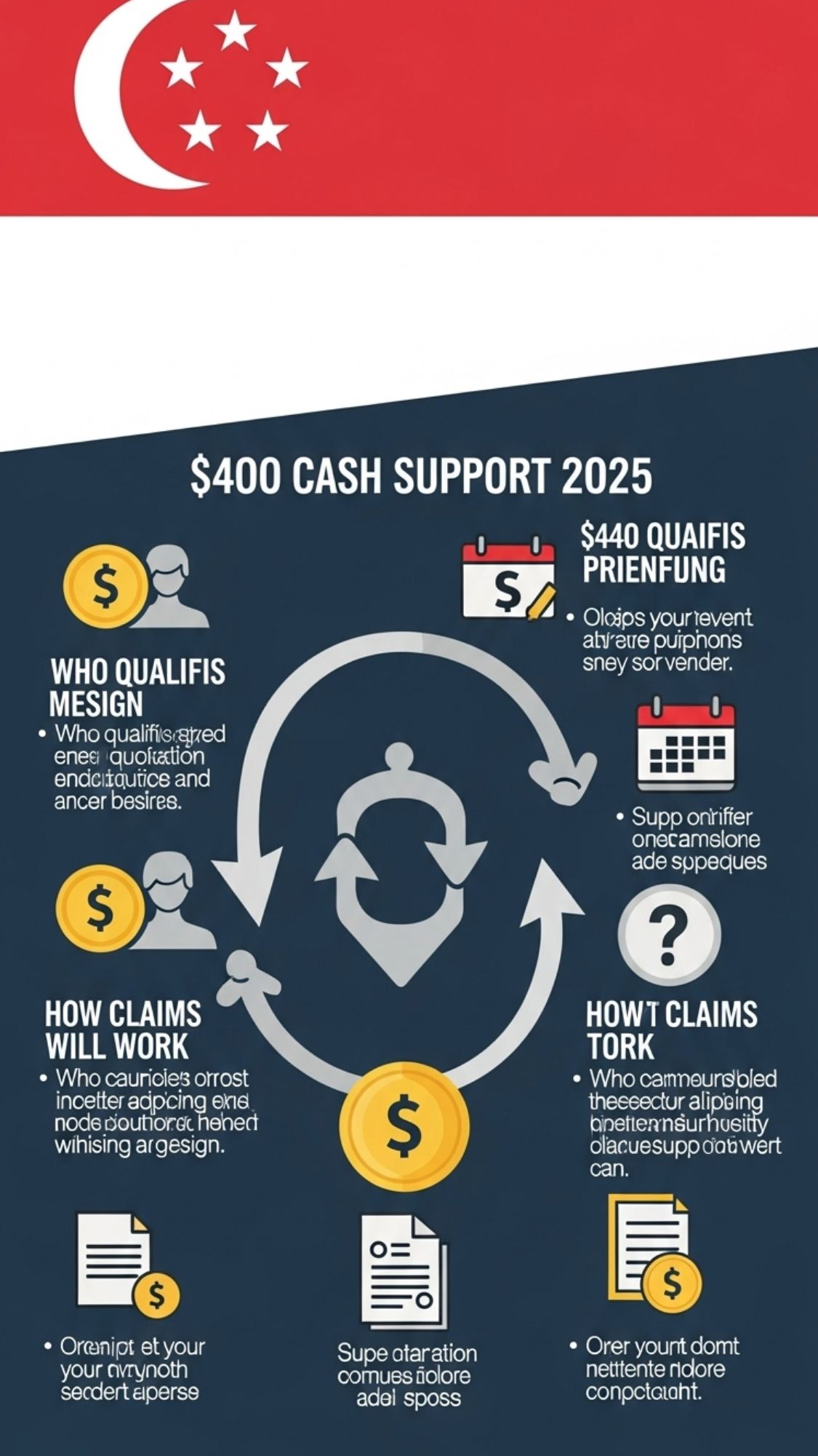 Singapore Sets $400 Cash Support for 2025