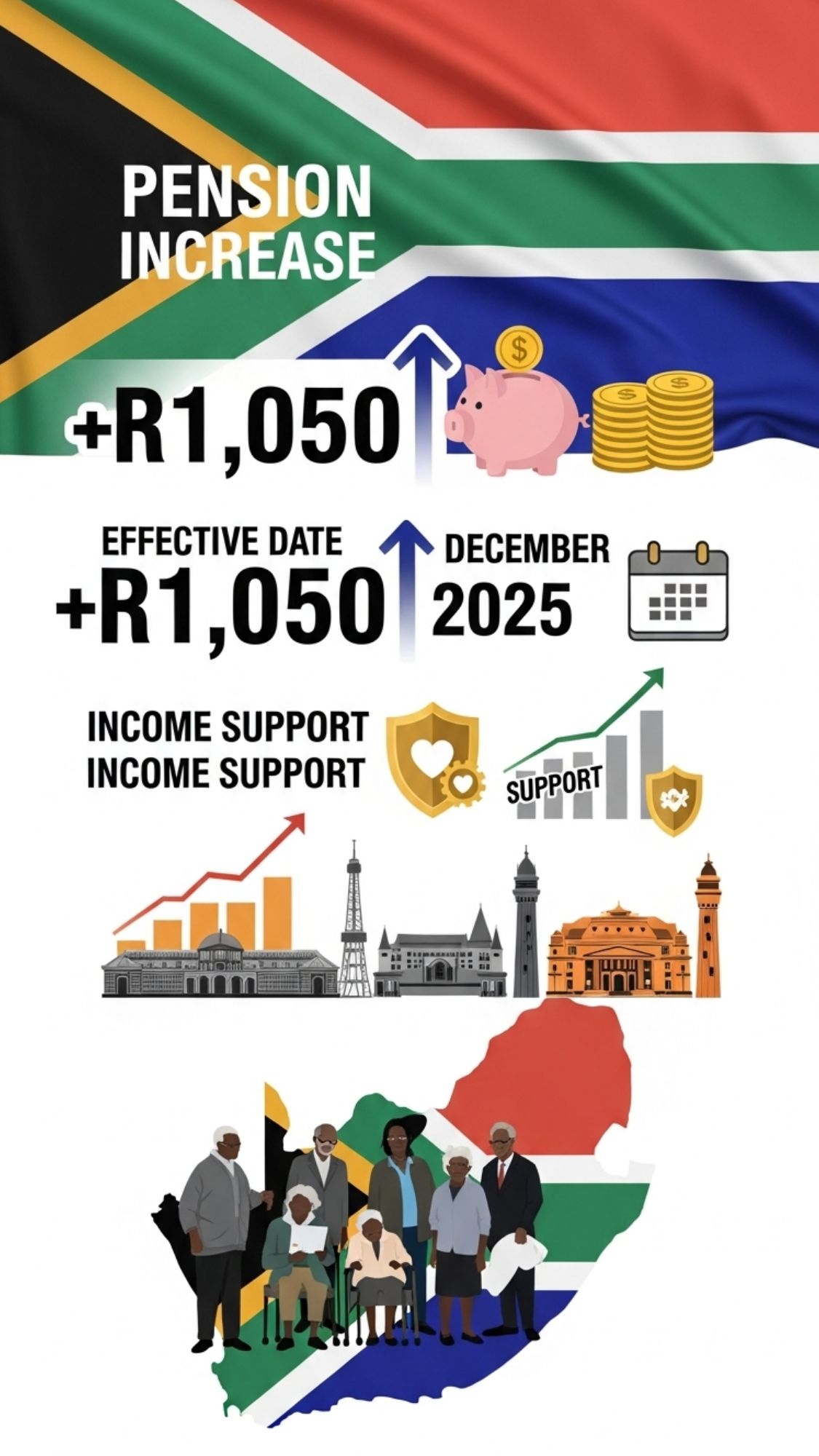South Africa Raises December