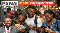 Urgent Update Needed: NSFAS R1,500 Living Support Deposits Start December 23!