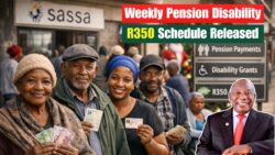 SASSA Payment Cycle Starts 21 December – Weekly Pension, Disability, and R350 Grant Schedule Published for Beneficiaries